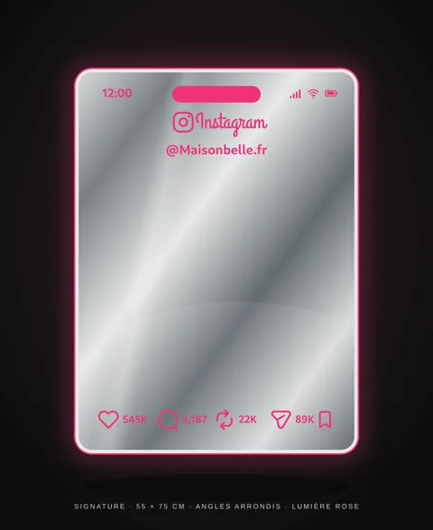 Aperçu de la personnalisation — Signature · Rose signature
